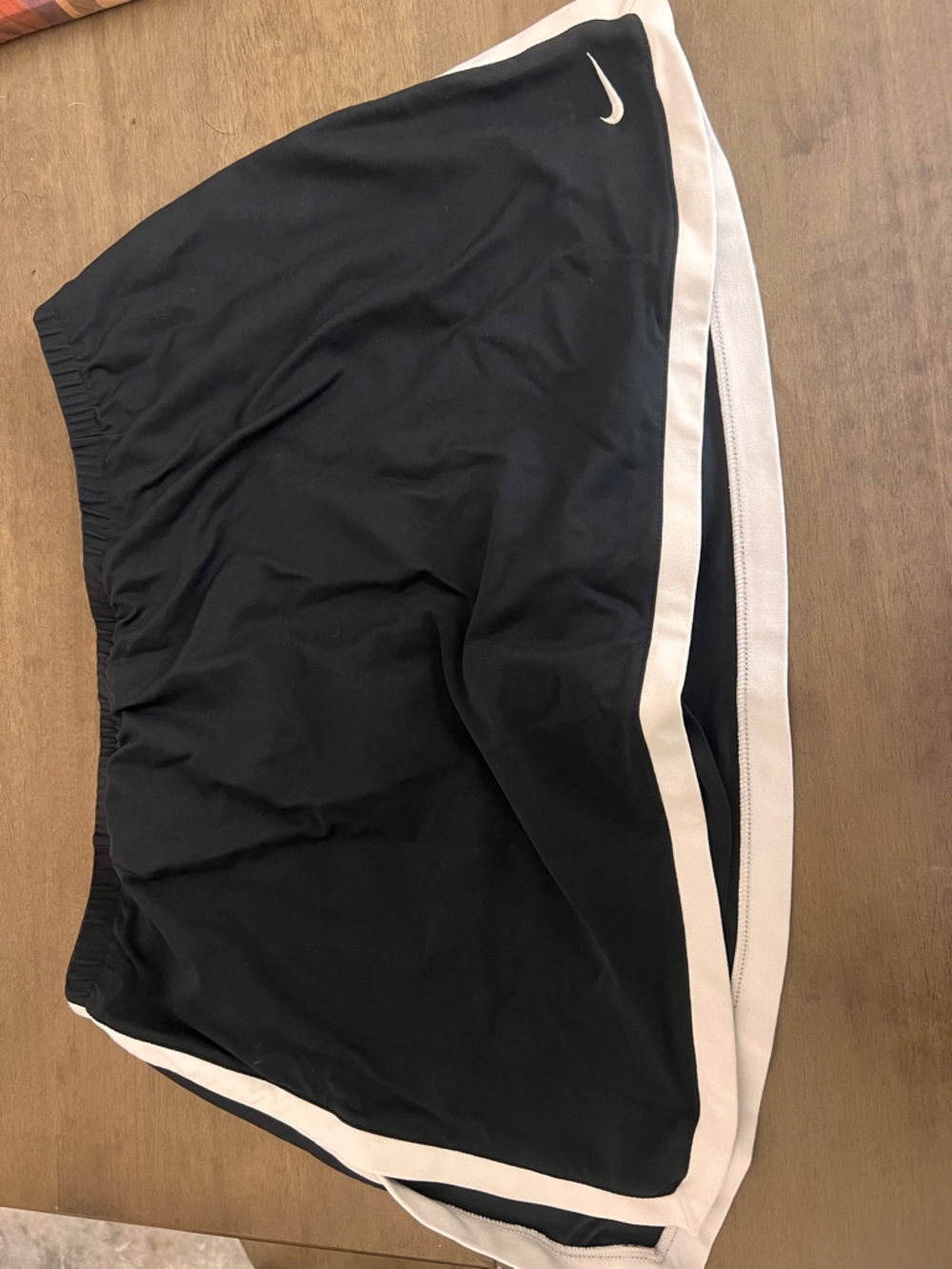 Nike Black Tube Top with White Tag Accent